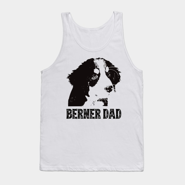 Berner Dad Bernese Mountain Dog Tank Top by DoggyStyles